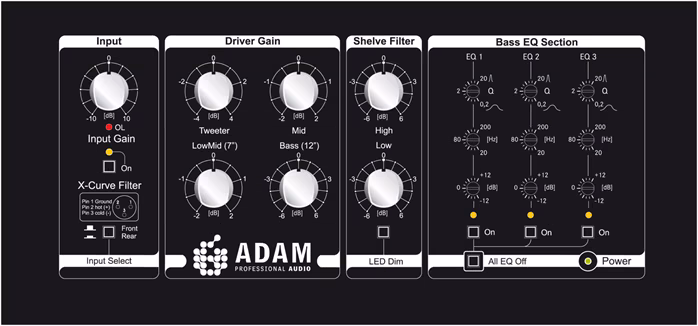 ADAM AUDIO S6X - Aktywny monitor studyjny