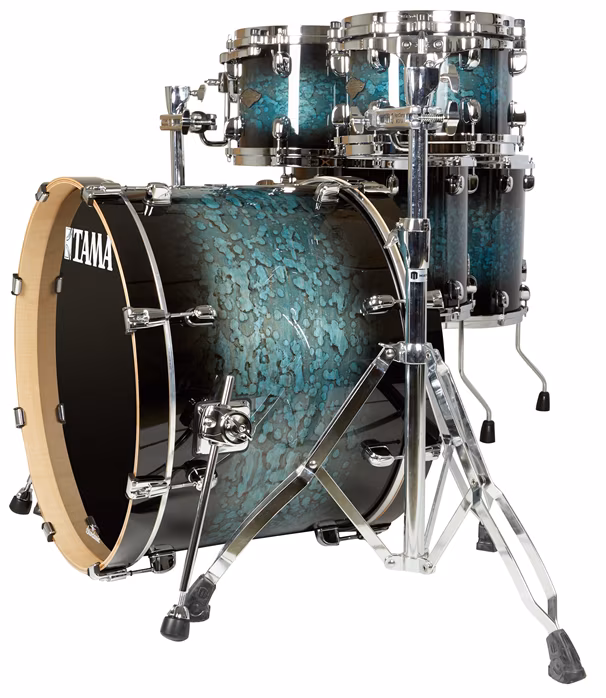 Tama Starclassic Performer Molten Steel Blue Burst - Zestaw perkusyjny