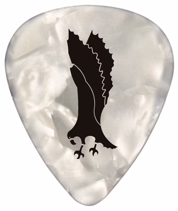 PRS Celluloid Picks, White Pearloid Heavy - Kostki