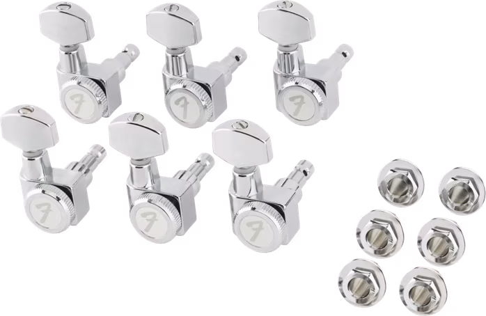 Fender Locking Tuners, All Short, Chrome - Klucze do gitary