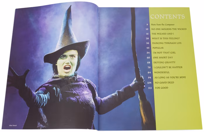 MS Stephen Schwartz: Wicked (Piano/Vocal Selections) - Nuty na fortepian