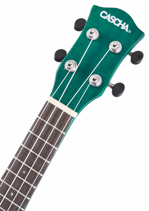 Cascha HH 3963 Soprano Ukulele Green Set - Ukulele akustyczne