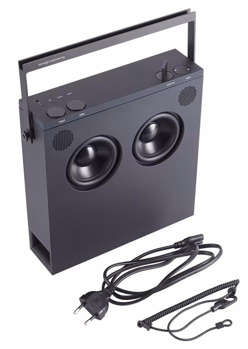 Teenage Engineering OB-4 Black  - Przenośny głośnik bezprzewodowy