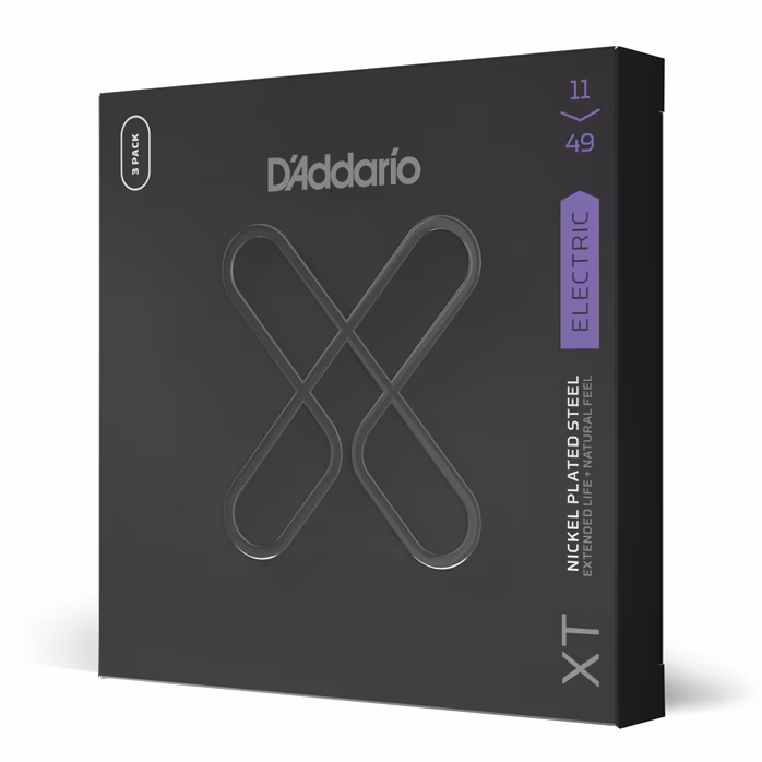 D'Addario XTE1149-3P - Struny do gitary elektrycznej
