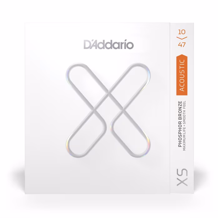 D'Addario XSAPB1047 - Metalowe struny do gitary akustycznej