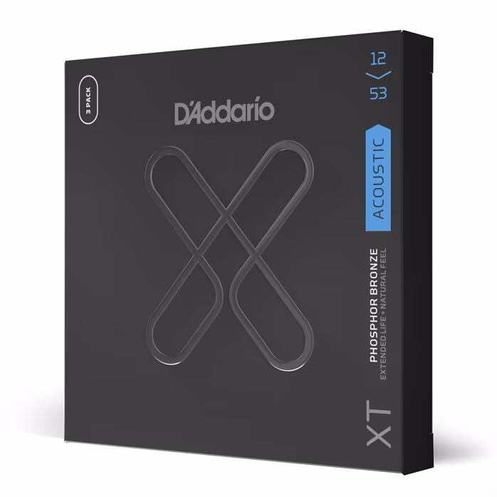 D'Addario XTAPB1253-3P - Metalowe struny do gitary akustycznej