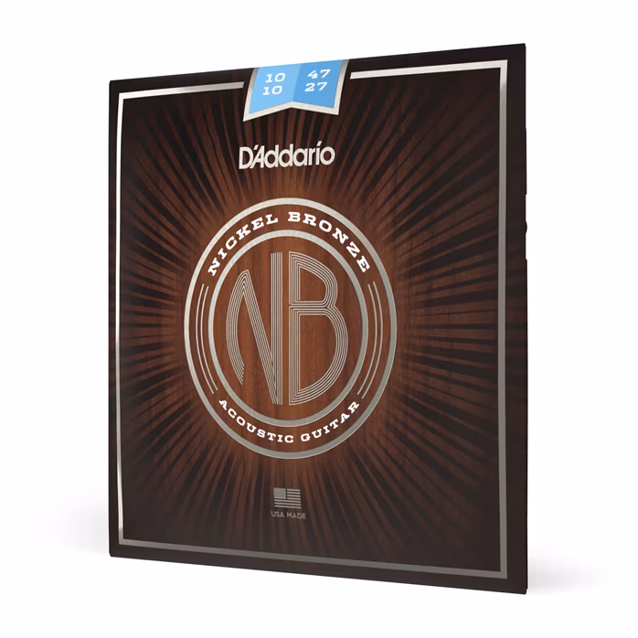 D'Addario NB1047-12 - Struny do gitary dwunastostrunowej
