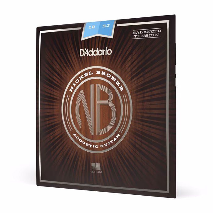 D'Addario NB1252BT - Metalowe struny do gitary akustycznej