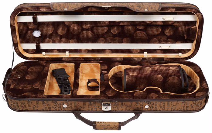Pierre Marin Violin Case Shaped BK M18 4/4 - Futerał na skrzypce