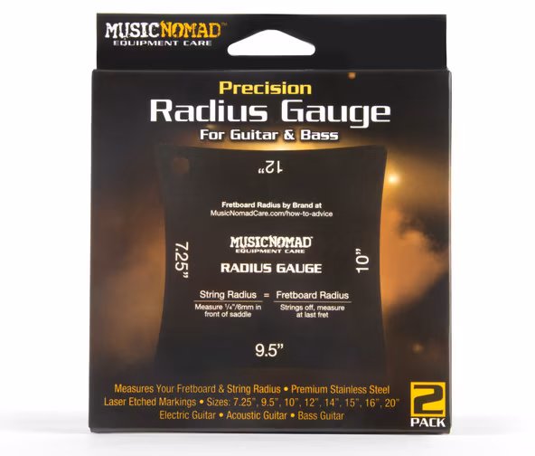 Music Nomad Precision Radius Gauge Set - Narzędzia