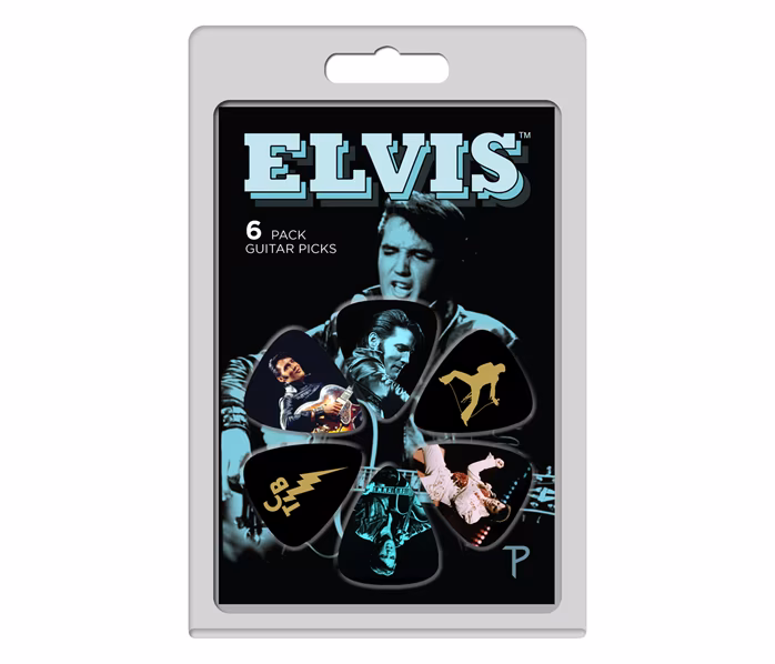 Perri's Leathers Elvis Presley Picks - Kostki sygnowane