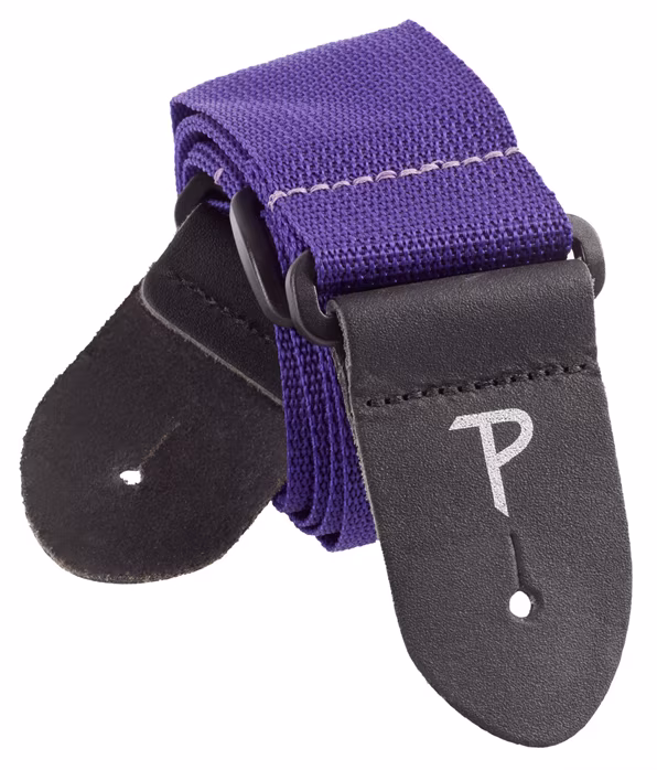 Perri's Leathers Poly Pro Extra Long Violet - Pas gitarowy