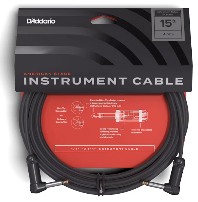D'Addario PW-AMSGRR-15 - Kabel instrumentalny