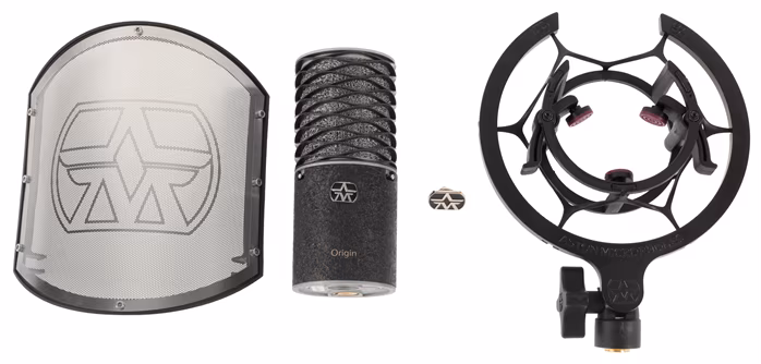 Aston Microphones Origin Black Bundle - Mikrofon pojemnościowy