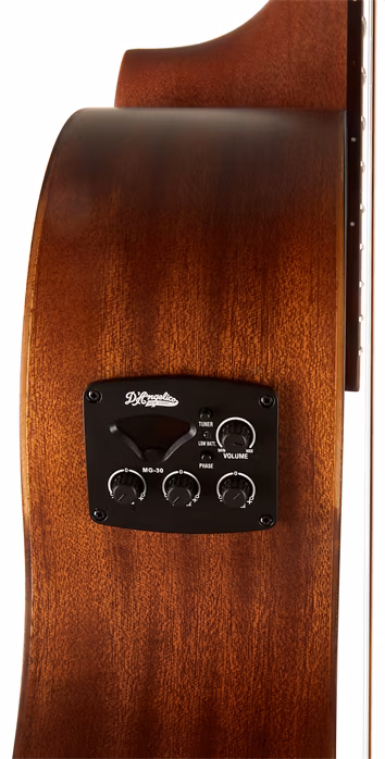 D'Angelico Tammany LS Orchestra Aged Mahogany - Gitara elektroakustyczna