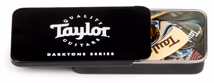 Taylor Darktone Standard Pick Tin - Kostki