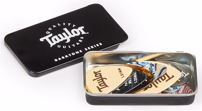 Taylor Darktone Standard Pick Tin - Kostki