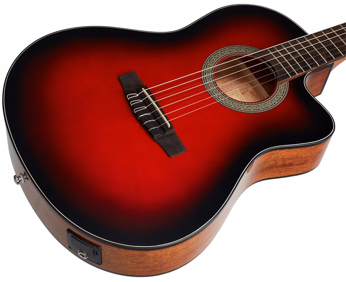 Cort Jade E Nylon BRB - Elektroakustyczna gitara klasyczna