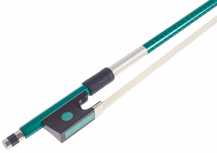 Glasser Texalium Violin Bow 4/4 Green - Smyczek skrzypcowy
