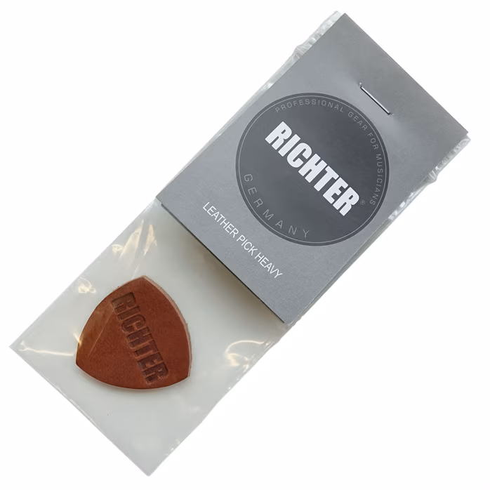 Richter Leather Pick Heavy - Kostka