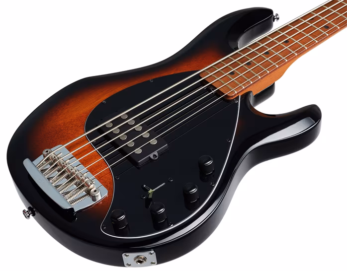 Sterling by Music Man StingRay 5 MN Vintage Sunburst - Elektryczna gitara basowa