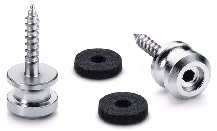 Schaller Buttons for S-Lock S Satin Chrome - Straplocki do pasków