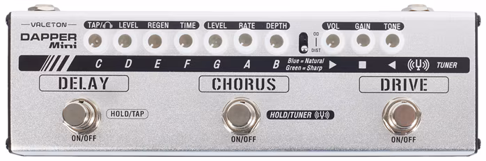 Valeton Dapper Mini - Multiefekt gitarowy