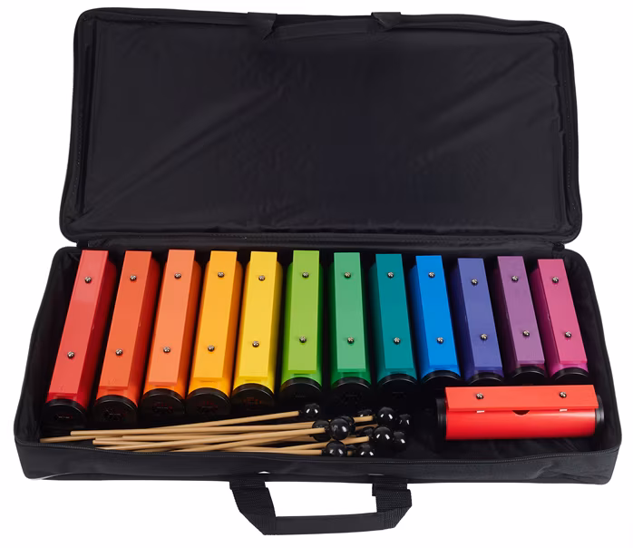 Boomwhackers Chroma-Notes Resonator Bells Complete Set - Dzwonki chromatyczne