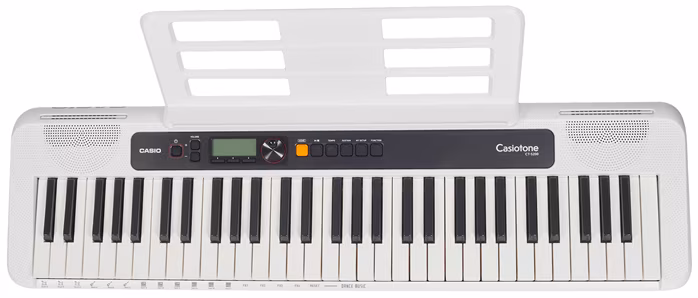 Casio CT-S200 WE - Keyboard bez dynamiki