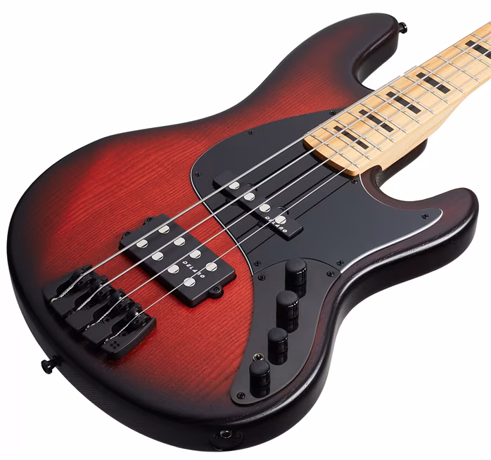 Sandberg California TM MT RDBST MFB BB MHS - Elektryczna gitara basowa