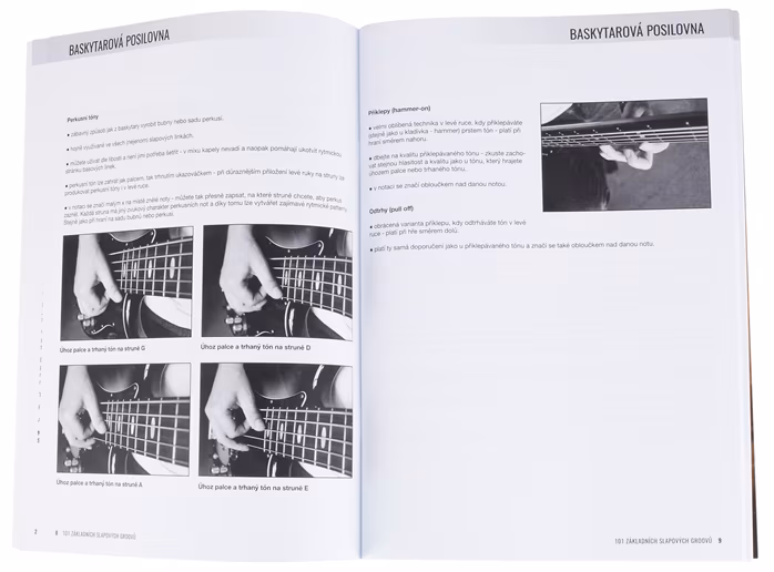Baskytarová posilovna Baskytarová posilovna 8 - 101 základních slapových groovů - Szkoła gry na gitarze basowej