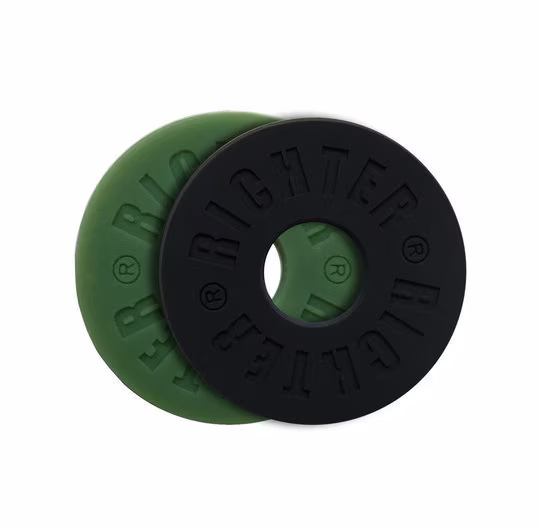 Richter Strap Securing Stops Black/Olive Green 4-Pack - Straplocki do pasków