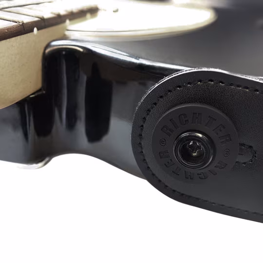 Richter Strap Securing Stops Black 2-Pack - Straplocki do pasków