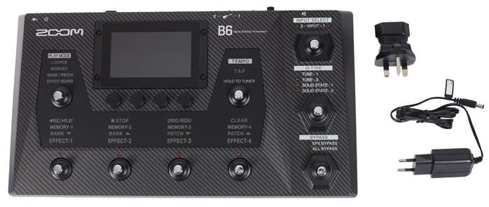 Zoom B6 - Multiefekt do gitar basowych