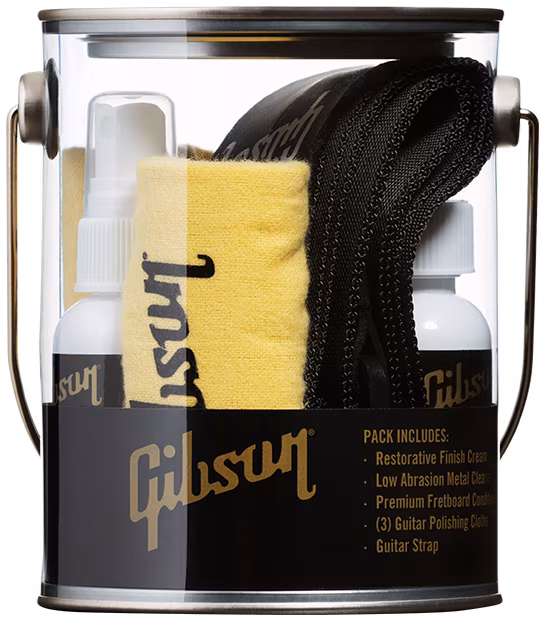Gibson Clear Bucket Care Kit - Kosmetyki do gitary