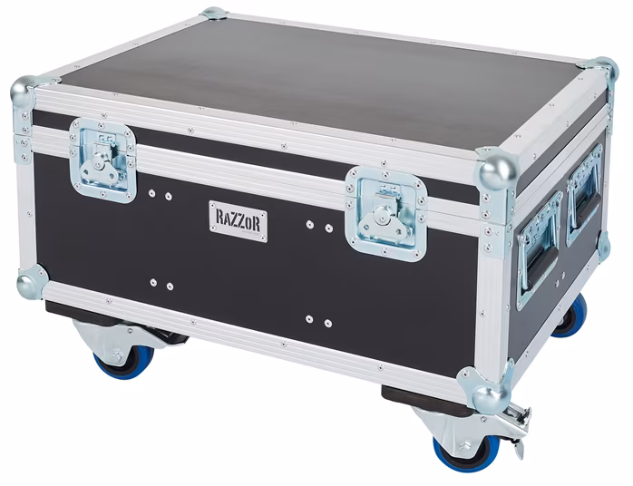 Razzor Cases 6x ADJ 7P HEX IP - Case do świateł