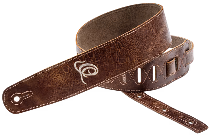 Ortega Suede Strap Vintage Malt - Pas gitarowy
