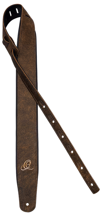 Ortega Leather Strap Dessert Stone - Pas gitarowy