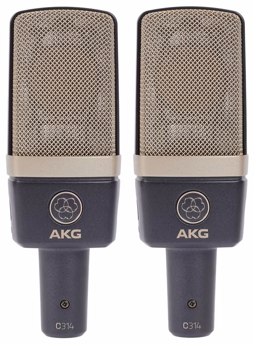 AKG C314 matched pair - Mikrofon pojemnościowy - para stereo