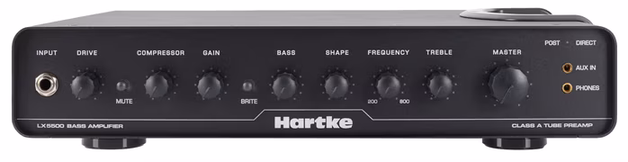 Hartke LX5500 - Wzmacniacz hybrydowy do gitar basowych