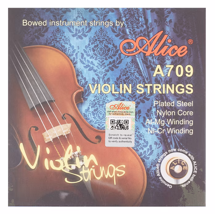 Alice A709 Concert Violin String Set - Struny skrzypcowe