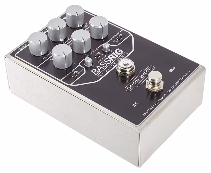 Origin Effects BassRIG ’64 Black Panel - Przedwzmacniacz do gitar basowych