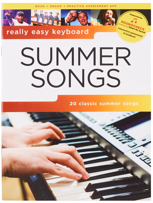 MS Really Easy Keyboard: Summer Songs - Nuty na keyboard