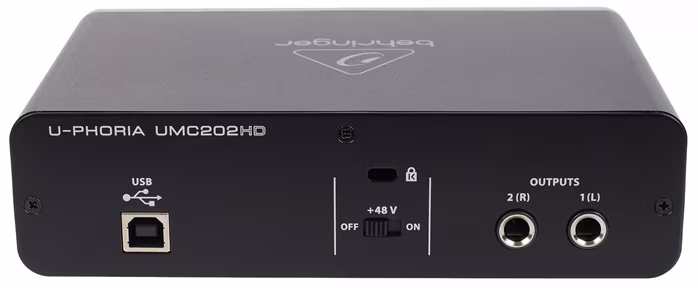 Behringer UMC202HD - Karta dźwiękowa USB