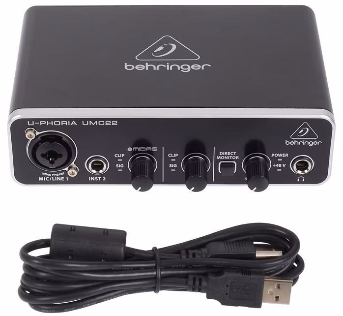 Behringer UMC22 - Karta dźwiękowa USB