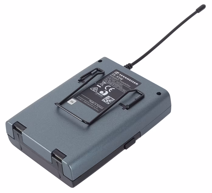 Sennheiser XSw 2-ME2 B - Zestaw bezprzewodowy z mikrofonem krawatowym