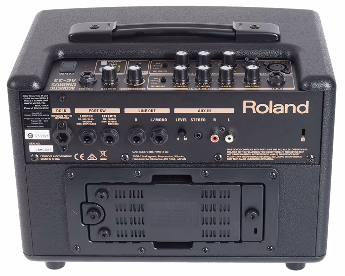 Roland AC 33 - Combo do instrumentów akustycznych