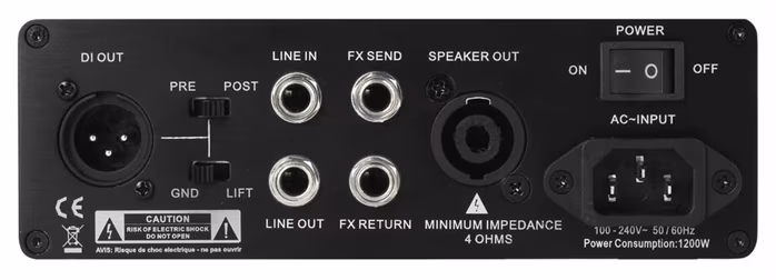 Phil Jones BP800 - Wzmacniacz tranzystorowy do gitar basowych