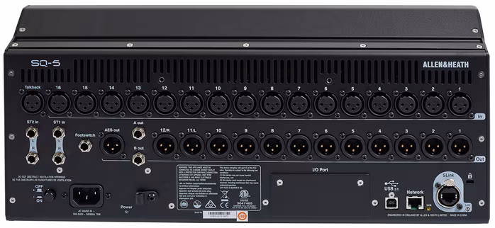 Allen&Heath SQ5 - Cyfrowa konsoleta mikserska