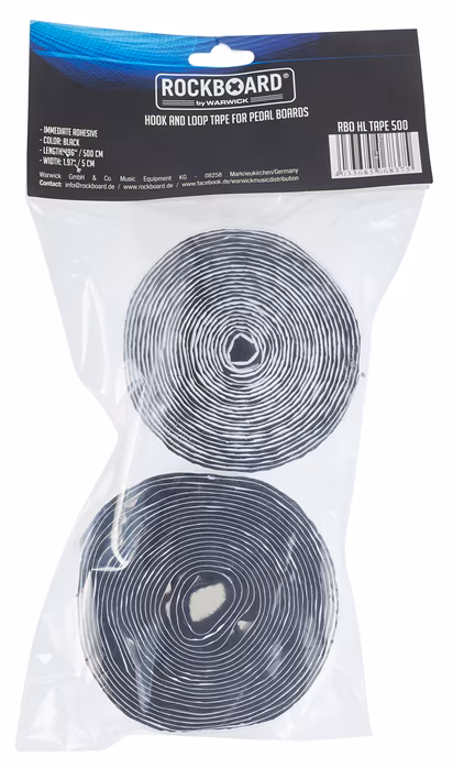 Rockboard Hook & Loop Tape - 5000 mm x 50 mm - Element mocowania pedałów